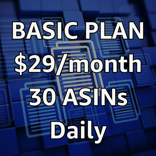 $29/month - 30 ASINS Directly into your inbox everyday! ungating strategies for Amazon sellers